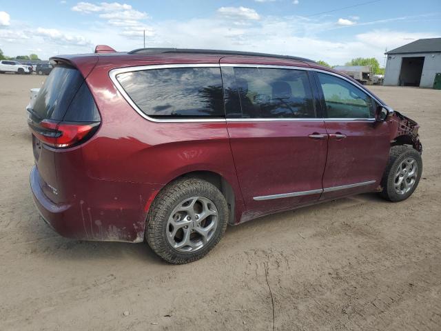  CHRYSLER PACIFICA 2022 Czerwony