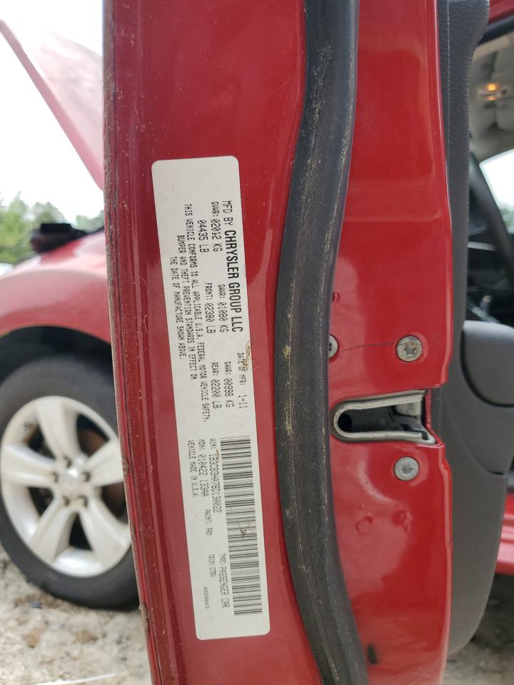 2011 Dodge Caliber Mainstreet VIN: 1B3CB3HA7BD130022 Lot: 56066145