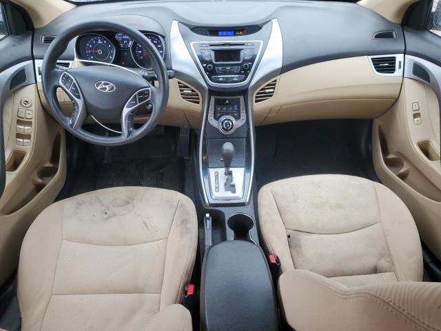  HYUNDAI ELANTRA 2013 Czerwony