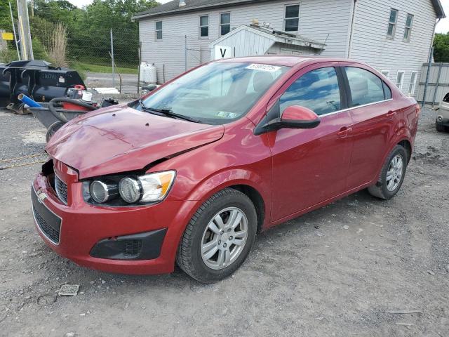  CHEVROLET SONIC 2016 Red