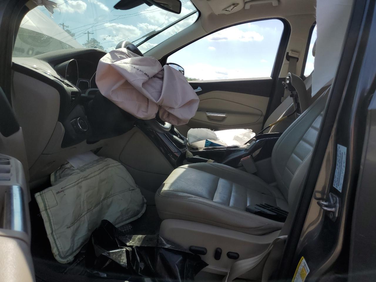 2014 Ford Escape Titanium VIN: 1FMCU0JX3EUD14055 Lot: 56655535