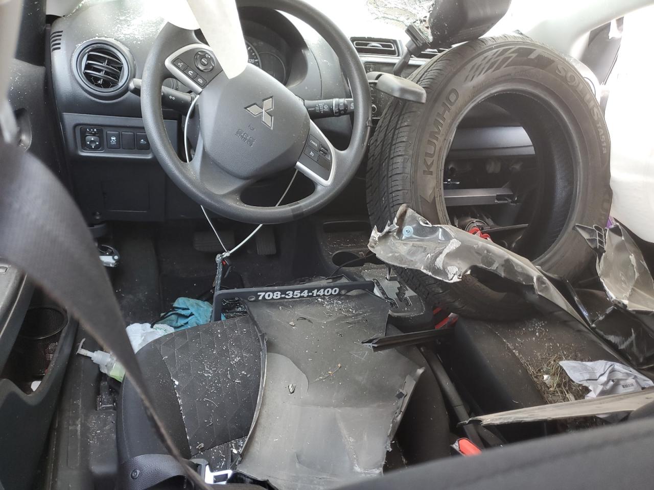 2022 Mitsubishi Mirage Es VIN: ML32AUHJ7NH009056 Lot: 56380175