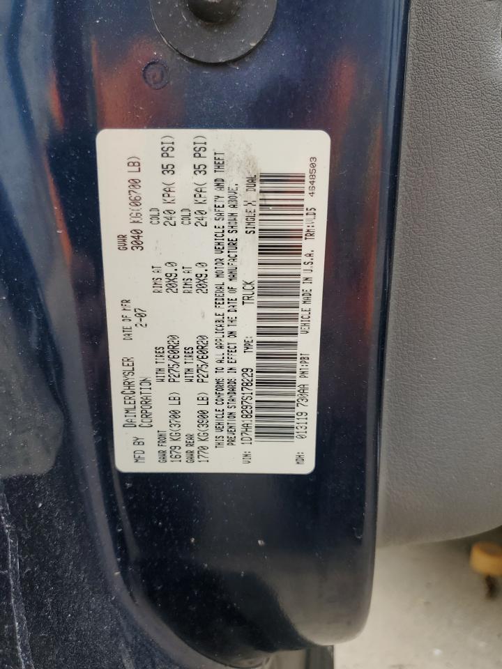 2007 Dodge Ram 1500 St VIN: 1D7HA18297S178229 Lot: 57720835