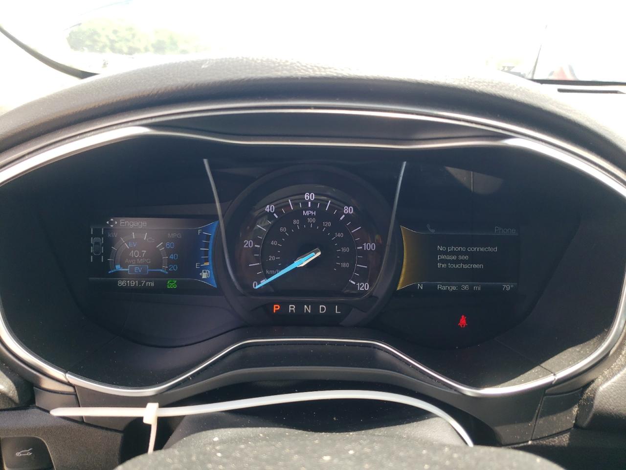 2018 Ford Fusion Se Hybrid VIN: 3FA6P0LU9JR287012 Lot: 58989595