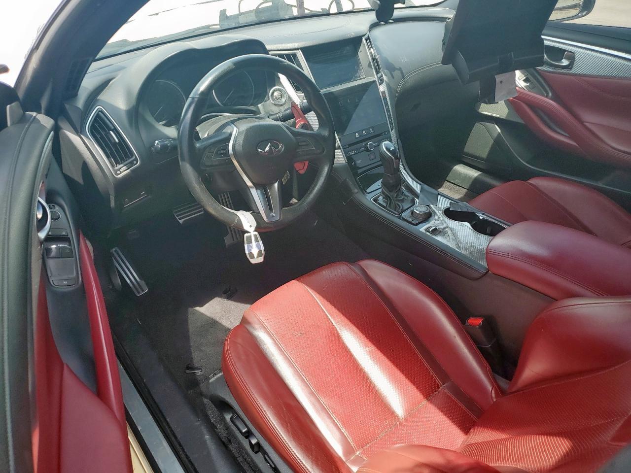 2017 Infiniti Q60 Red Sport 400 VIN: JN1FV7EK3HM610934 Lot: 57069245