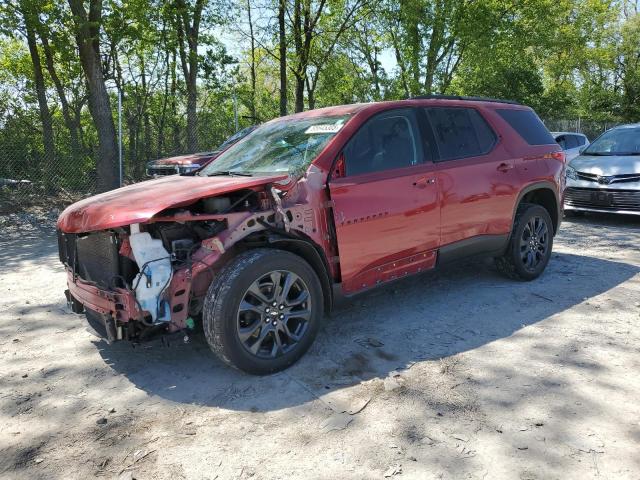  CHEVROLET TRAVERSE 2021 Красный