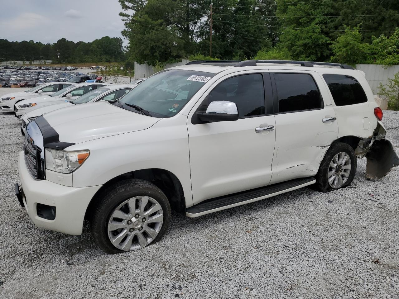 2015 Toyota Sequoia Platinum за продажба в Fairburn, GA - Rear End