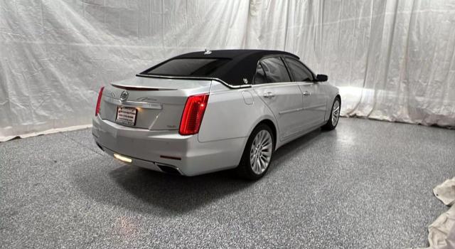Sedans CADILLAC CTS 2014 Srebrny