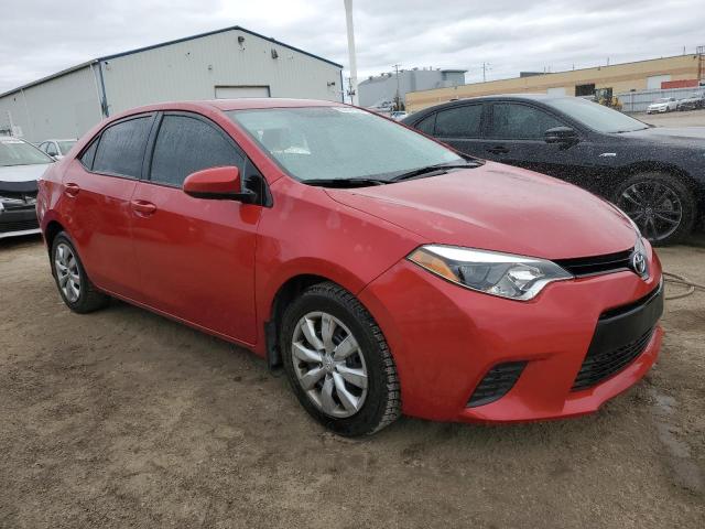Sedans TOYOTA COROLLA 2014 Czerwony