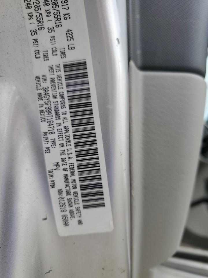 2010 Chrysler Pt Cruiser VIN: 3A4GY5F98AT164718 Lot: 57040915