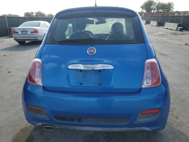  FIAT 500 2015 Blue
