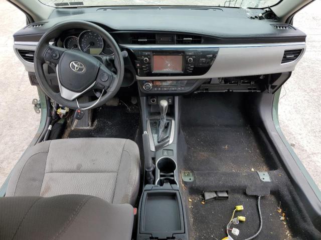  TOYOTA COROLLA 2014 Зеленый