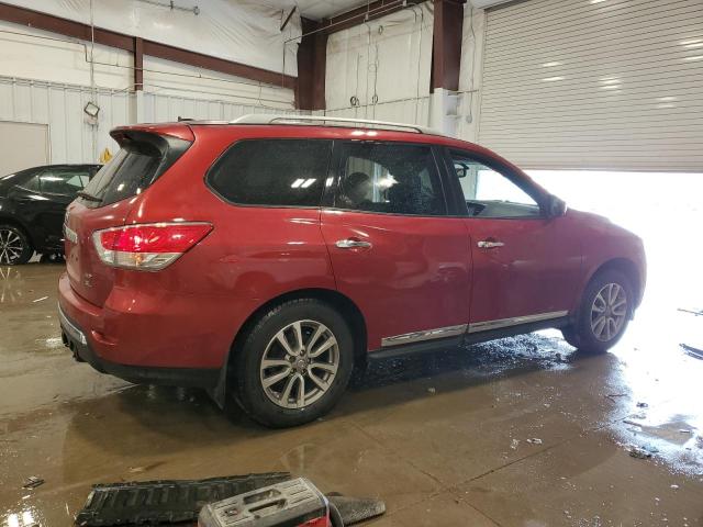  NISSAN PATHFINDER 2014 Czerwony