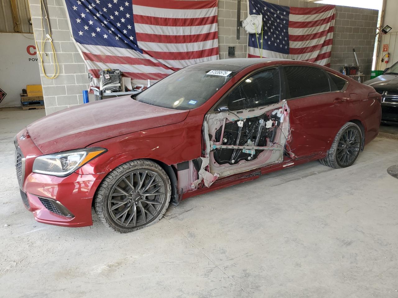2018 Genesis G80 Sport للبيع في Columbia، MO - Side