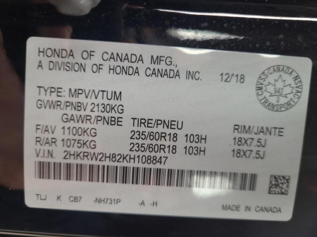 2019 HONDA CR-V EXL