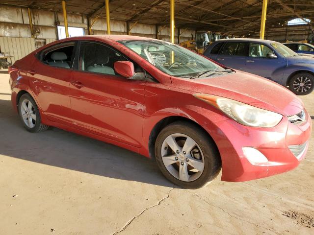  HYUNDAI ELANTRA 2013 Czerwony