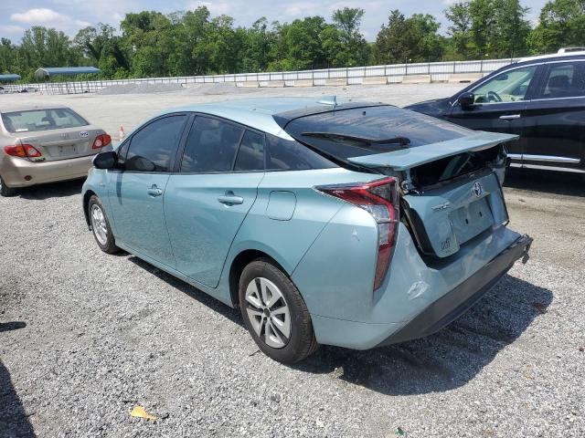 Хэтчбеки TOYOTA PRIUS 2016 Бирюзовый