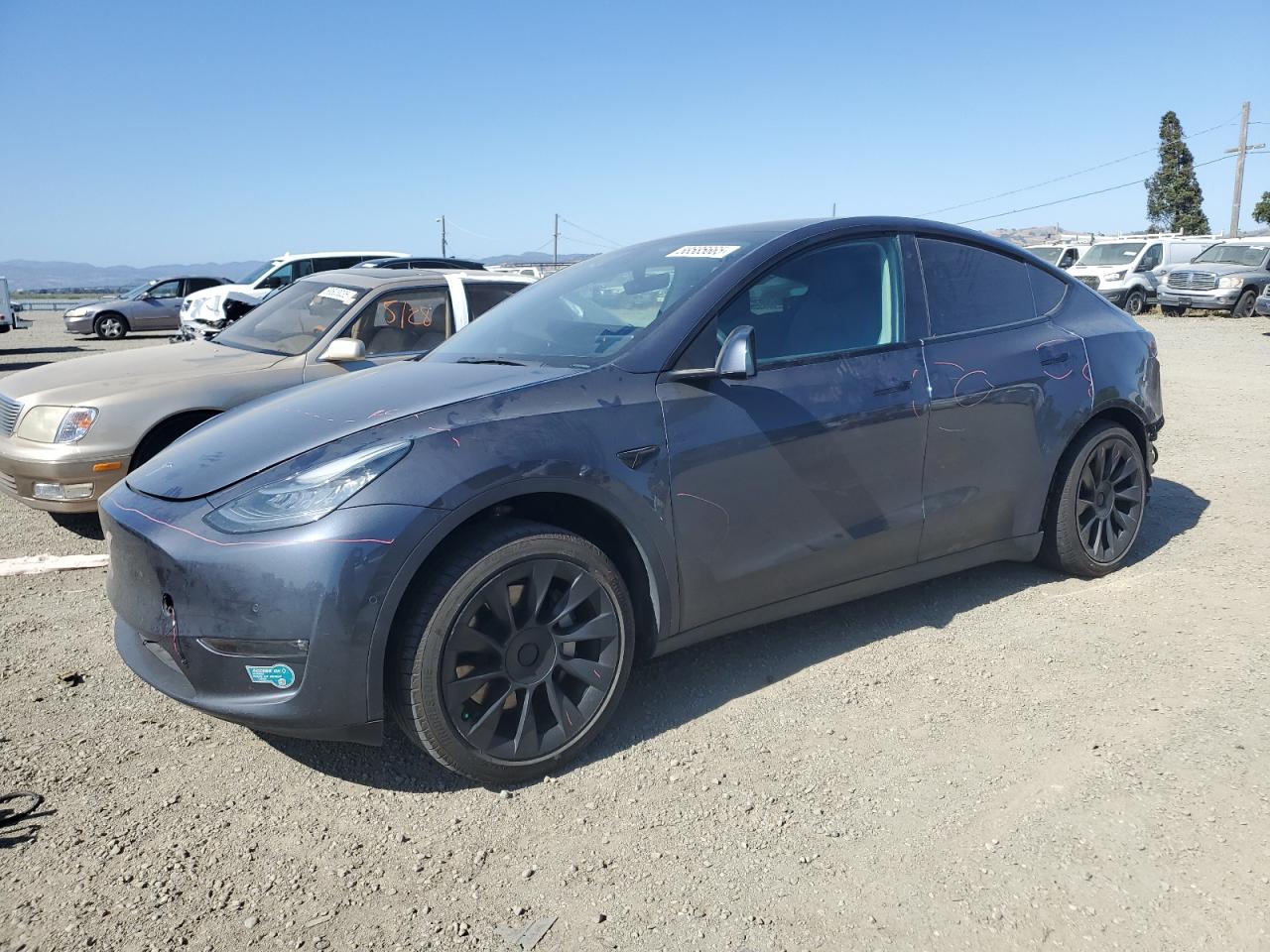 2022 Tesla Model Y за продажба в American Canyon, CA - Rear End