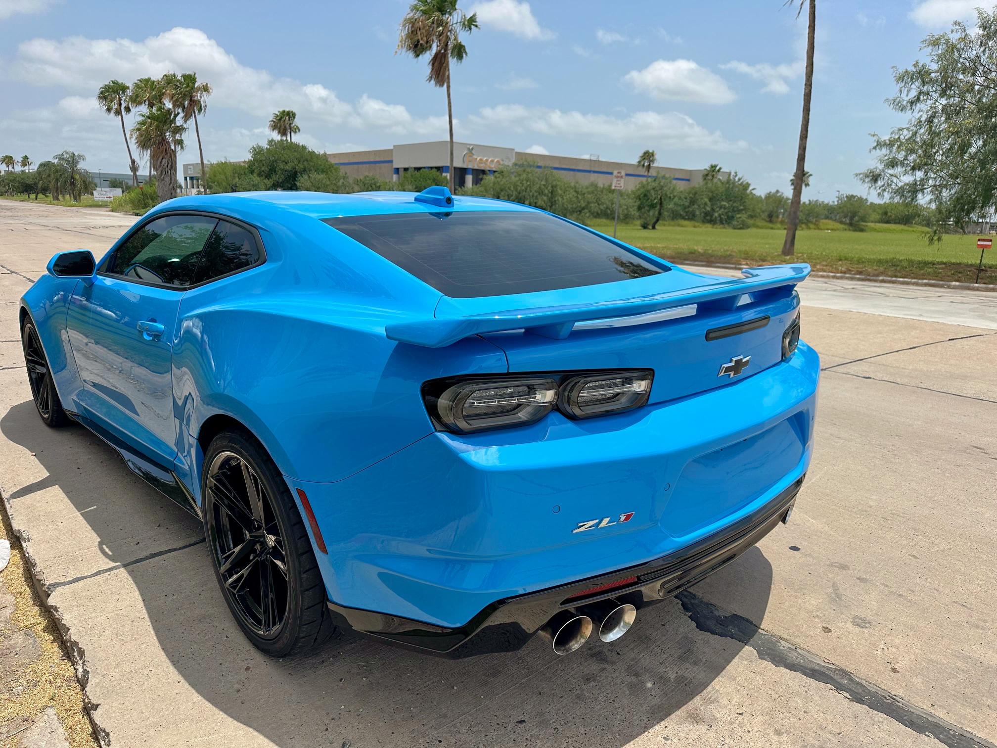  CHEVROLET CAMARO 2022 Blue