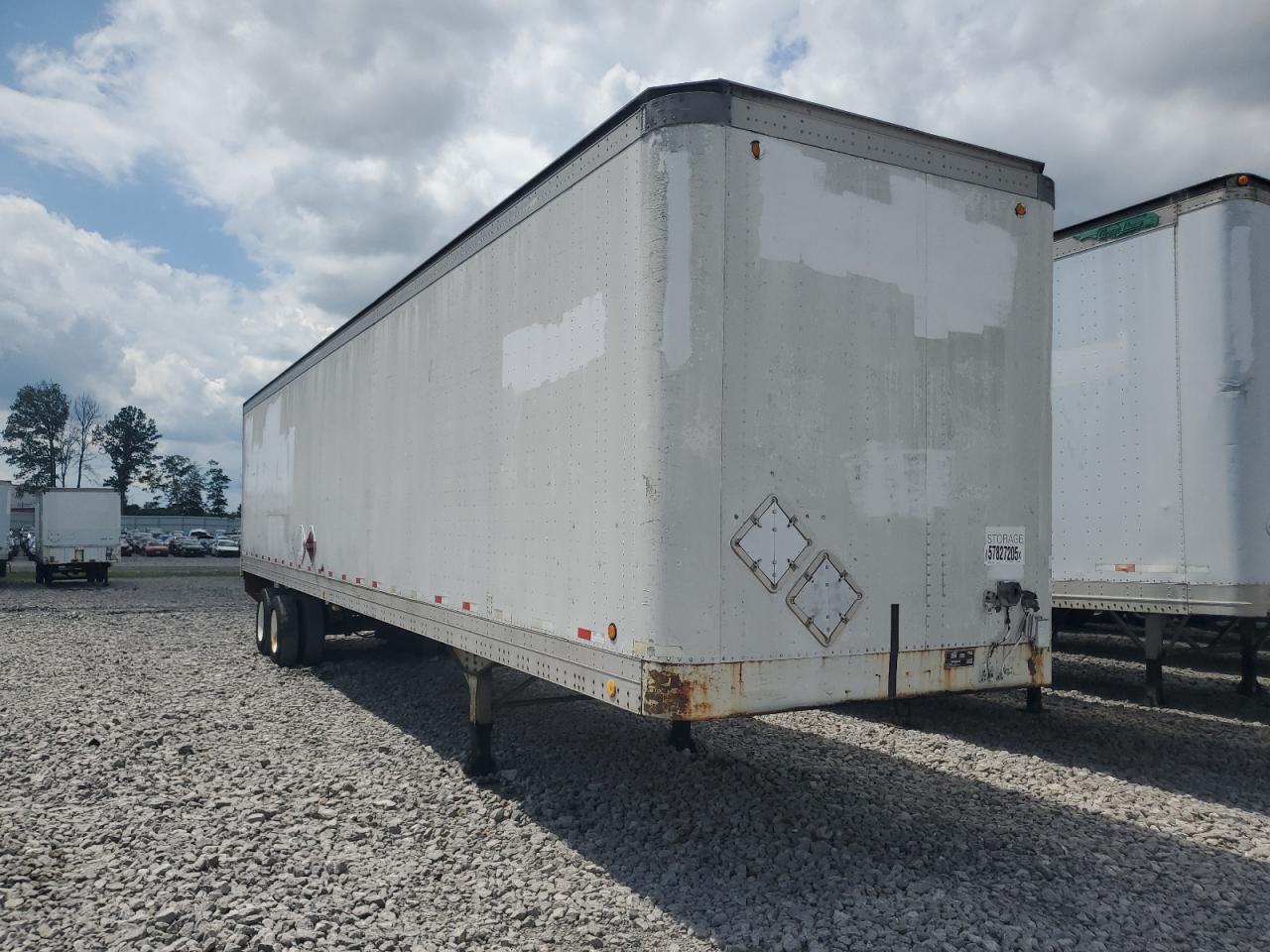 1987 Lufkin Dry Van Trailer იყიდება Lebanon-ში, TN - Normal Wear