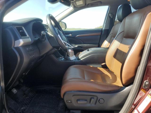  TOYOTA HIGHLANDER 2018 Burgundy