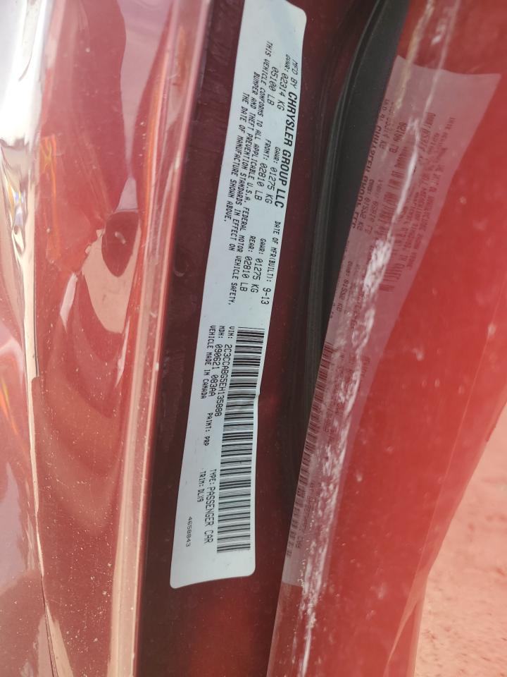 2014 Chrysler 300 S VIN: 2C3CCABG5EH135888 Lot: 55824195
