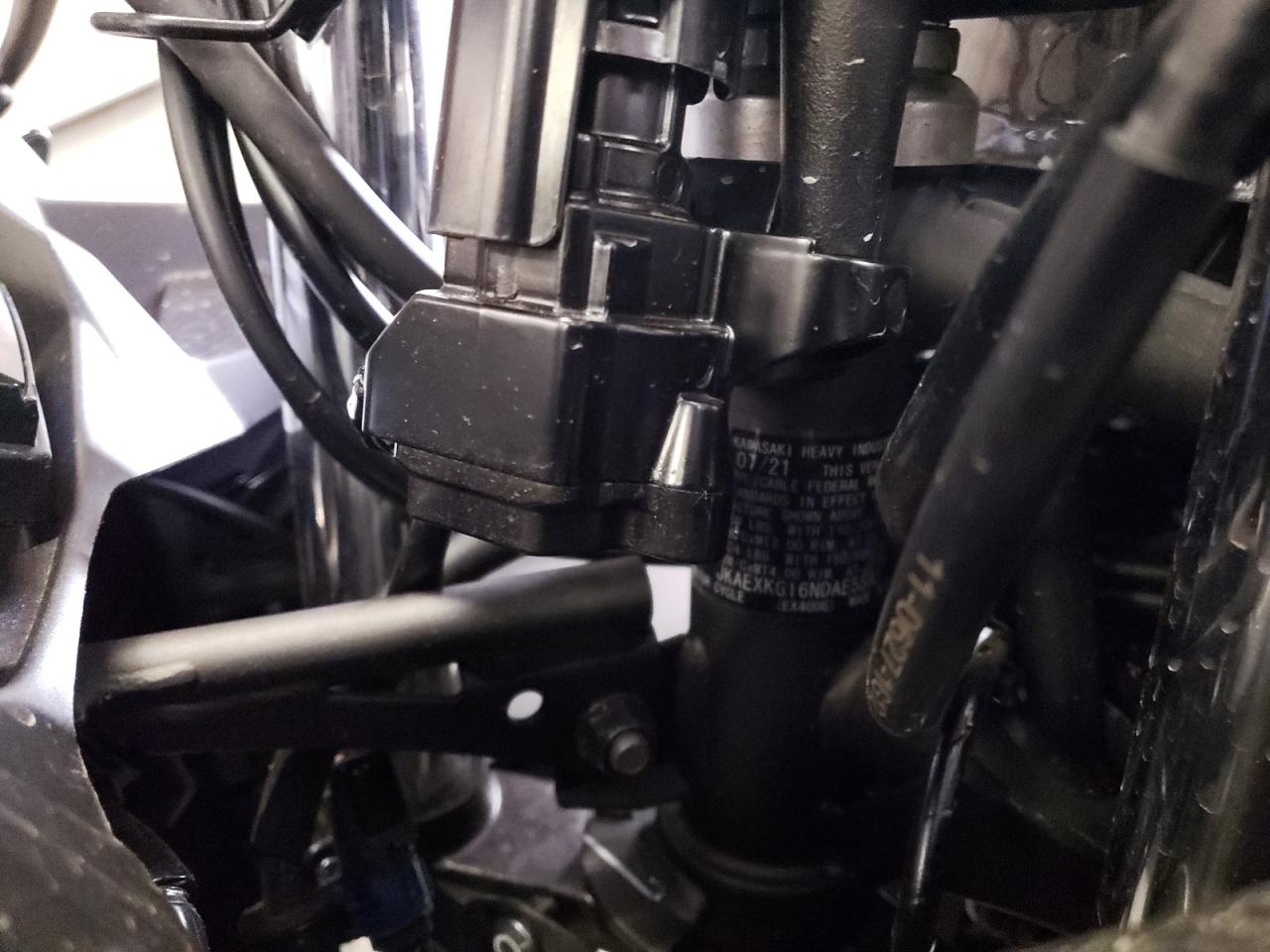 2022 Kawasaki Ex400 VIN: JKAEXKG16NDAE5593 Lot: 56933085
