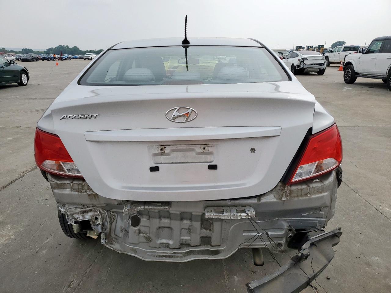 2017 Hyundai Accent Se VIN: KMHCT4AE6HU296941 Lot: 57576915