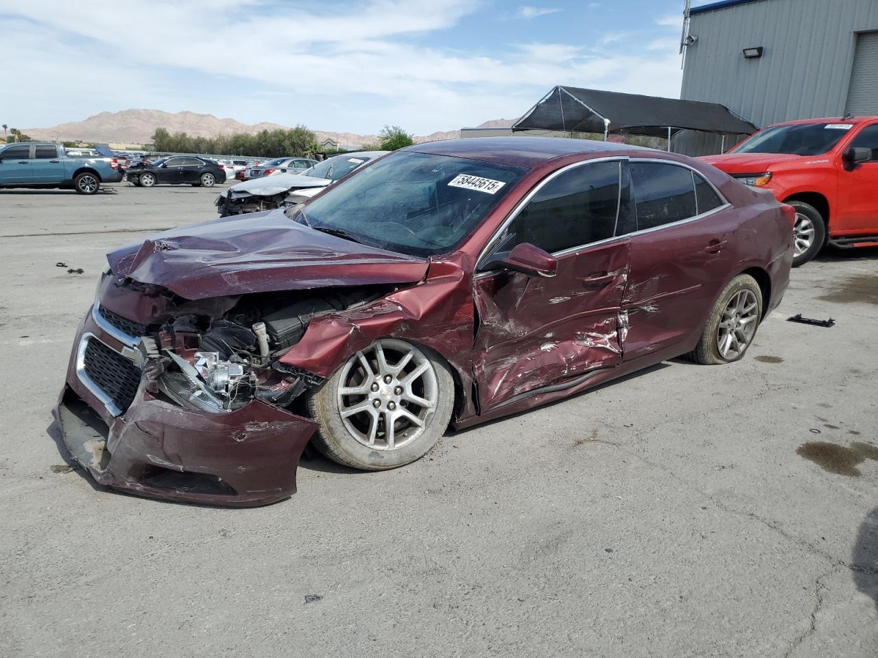 2015 Chevrolet Malibu 1Lt იყიდება Las Vegas-ში, NV - Front End