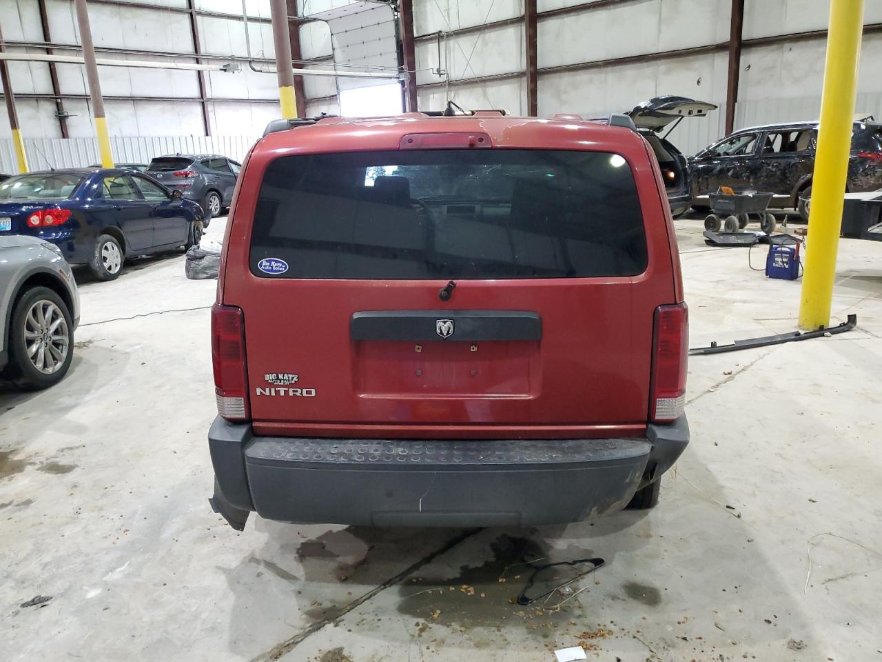 2007 Dodge Nitro Sxt VIN: 1D8GT28K07W544305 Lot: 58553105