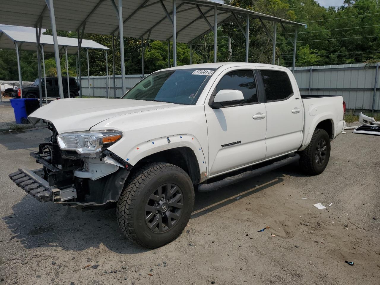 2020 Toyota Tacoma Double Cab იყიდება Savannah-ში, GA - Front End
