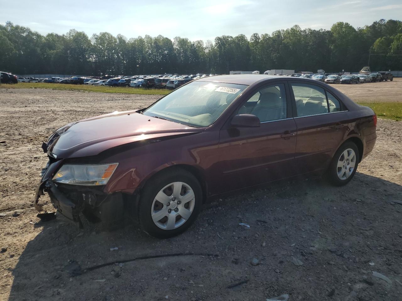2009 Hyundai Sonata Gls იყიდება Charles City-ში, VA - Front End