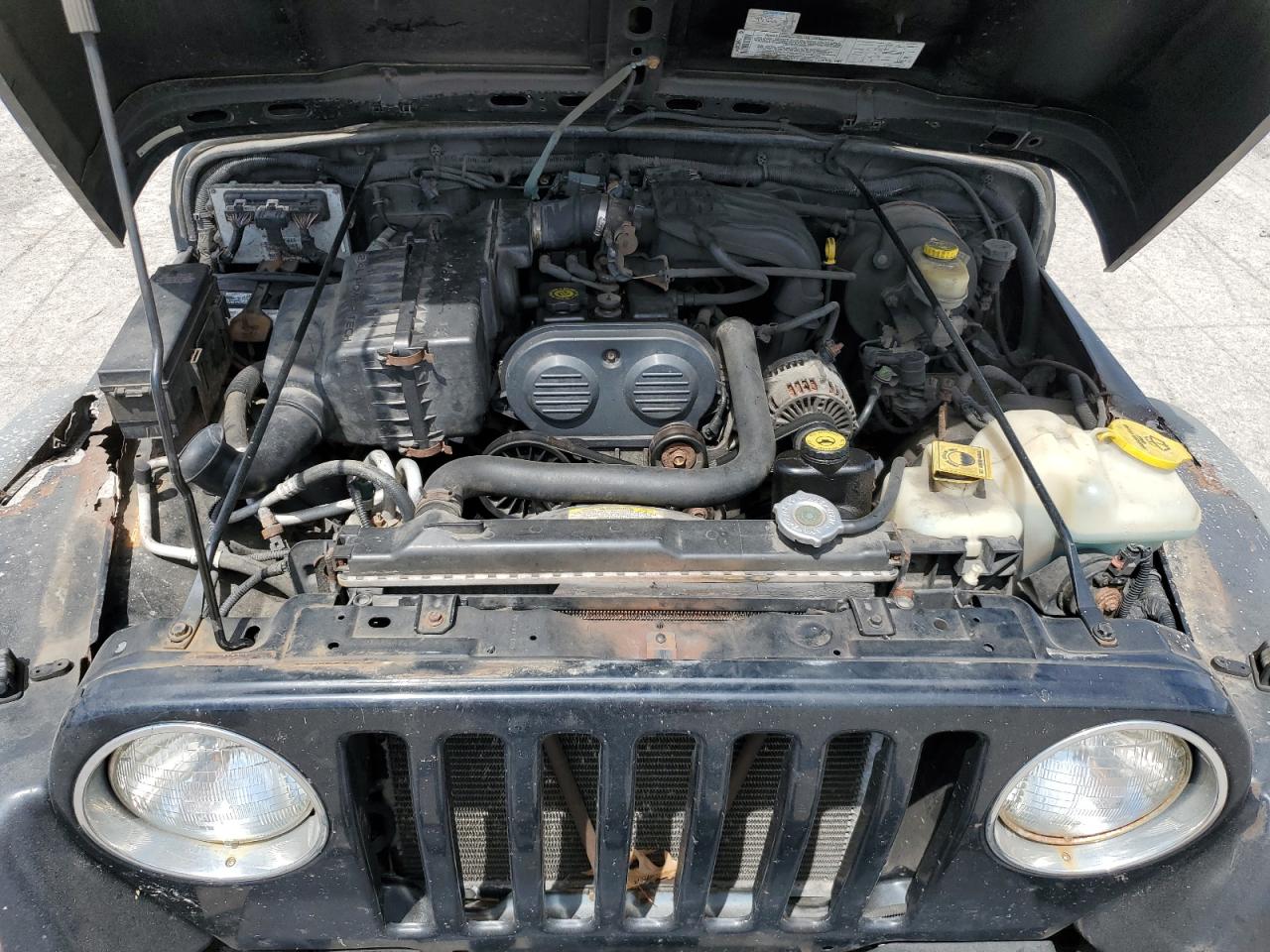 2004 Jeep Wrangler / Tj Se VIN: 1J4FA29124P796031 Lot: 56875525