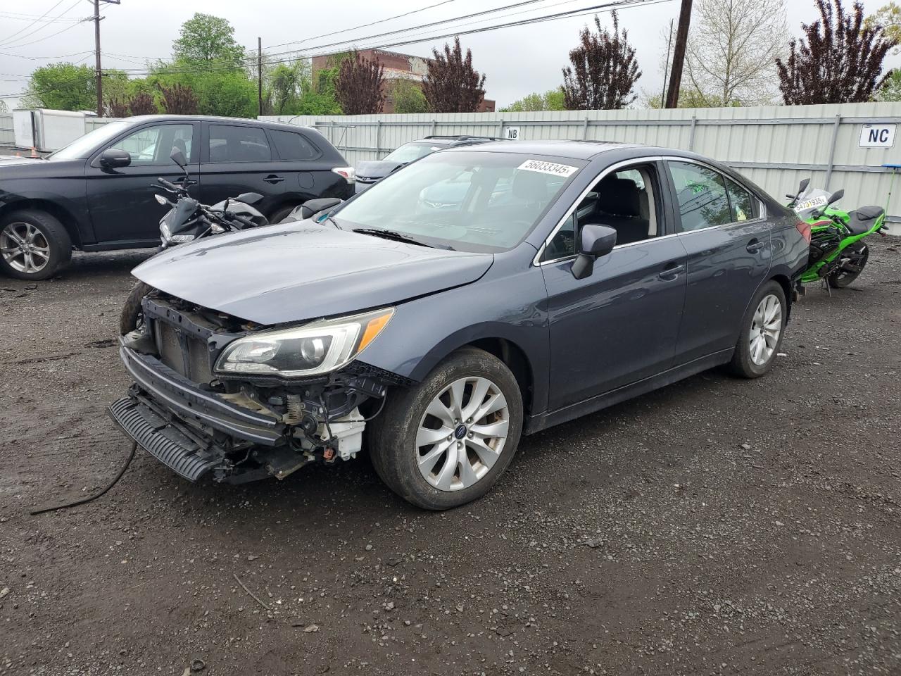 2016 Subaru Legacy 2.5I Premium de vânzare în New Britain, CT - Side