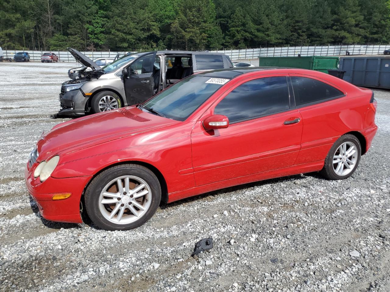 2003 Mercedes-Benz C 230K Sport Coupe zu verkaufen in Gainesville, GA - Mechanical