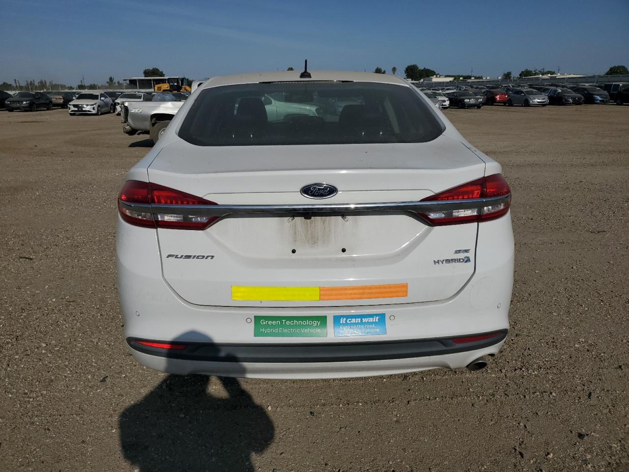 2018 Ford Fusion Se Hybrid VIN: 3FA6P0LU6JR281877 Lot: 54032655