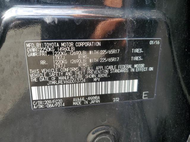 2016 TOYOTA RAV4 HV XLE  