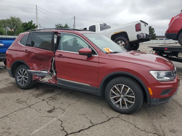  VOLKSWAGEN TIGUAN 2018 Czerwony