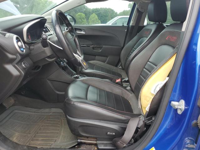  CHEVROLET SONIC 2018 Blue