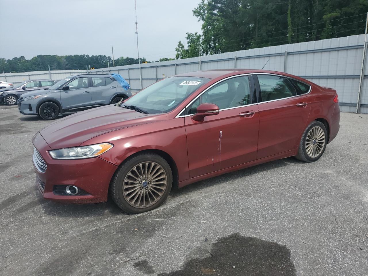 2016 Ford Fusion Titanium for Sale in Dunn, NC - Side