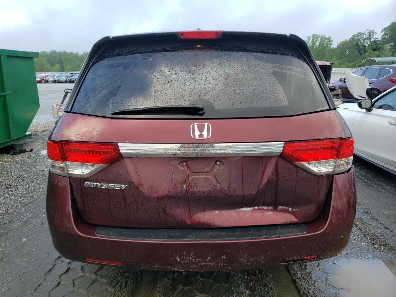 2016 Honda Odyssey Exl VIN: 5FNRL5H69GB115700 Lot: 56383265