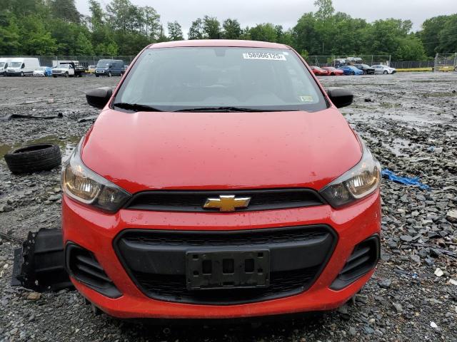  CHEVROLET SPARK 2016 Czerwony