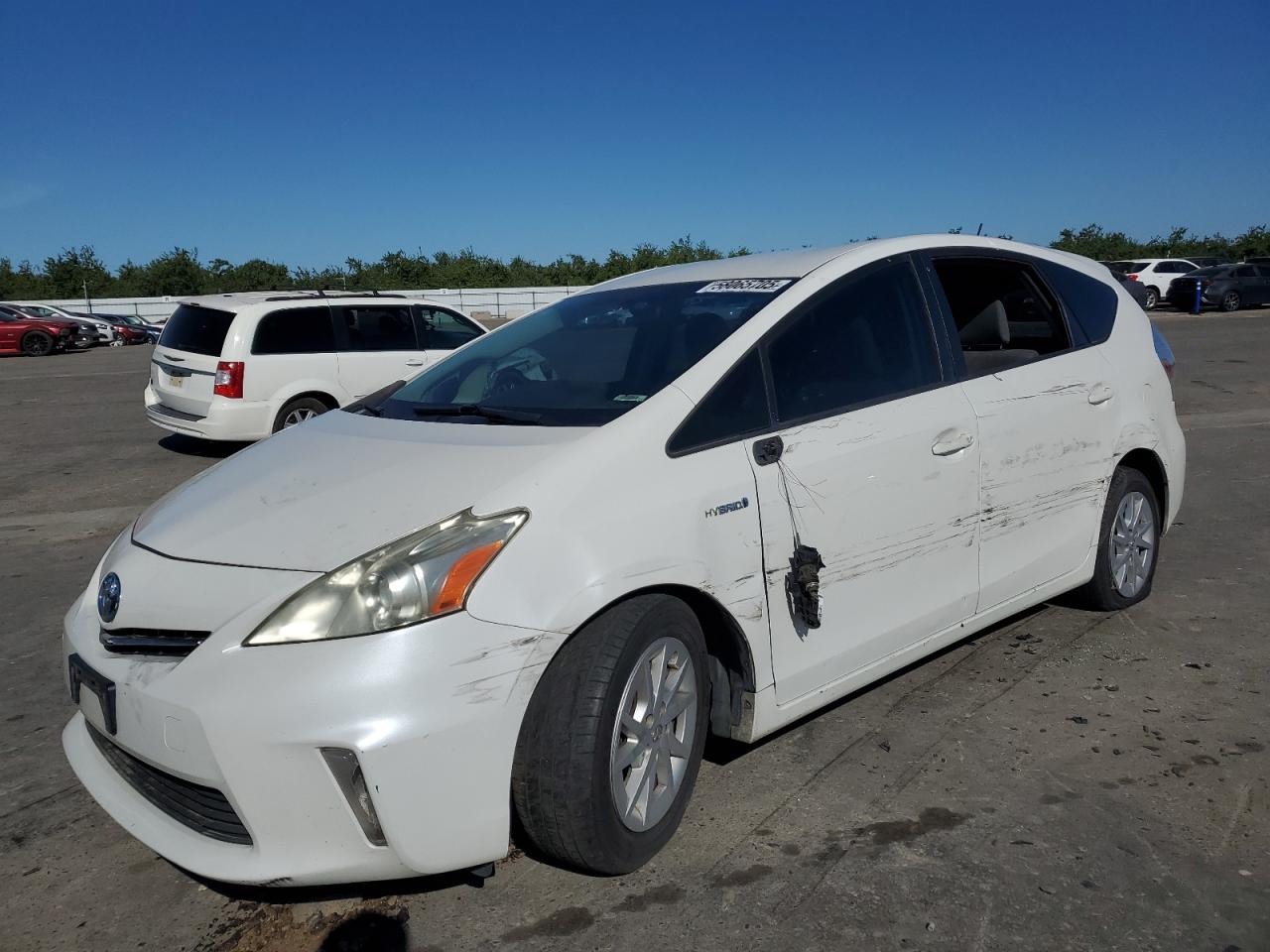 2013 Toyota Prius V VIN: JTDZN3EU1D3260093 Lot: 58065705