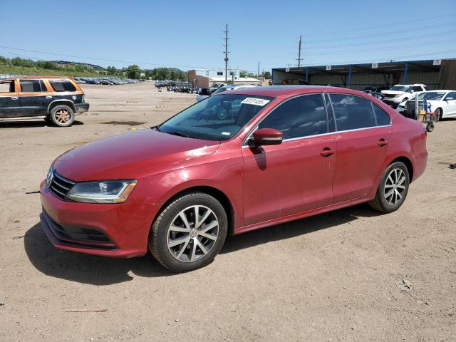  VOLKSWAGEN JETTA 2017 Красный