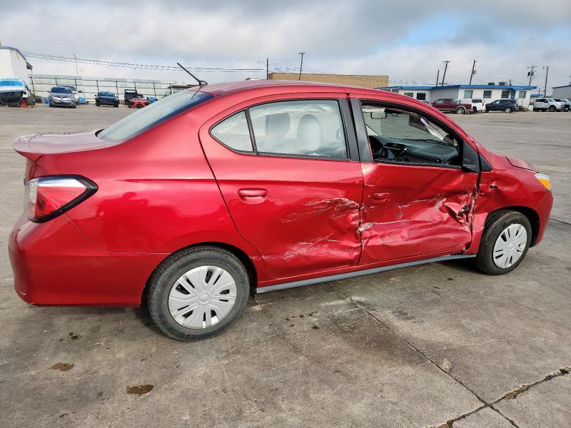  MITSUBISHI MIRAGE 2021 Червоний