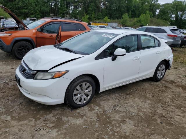 Седани HONDA CIVIC 2012 Білий