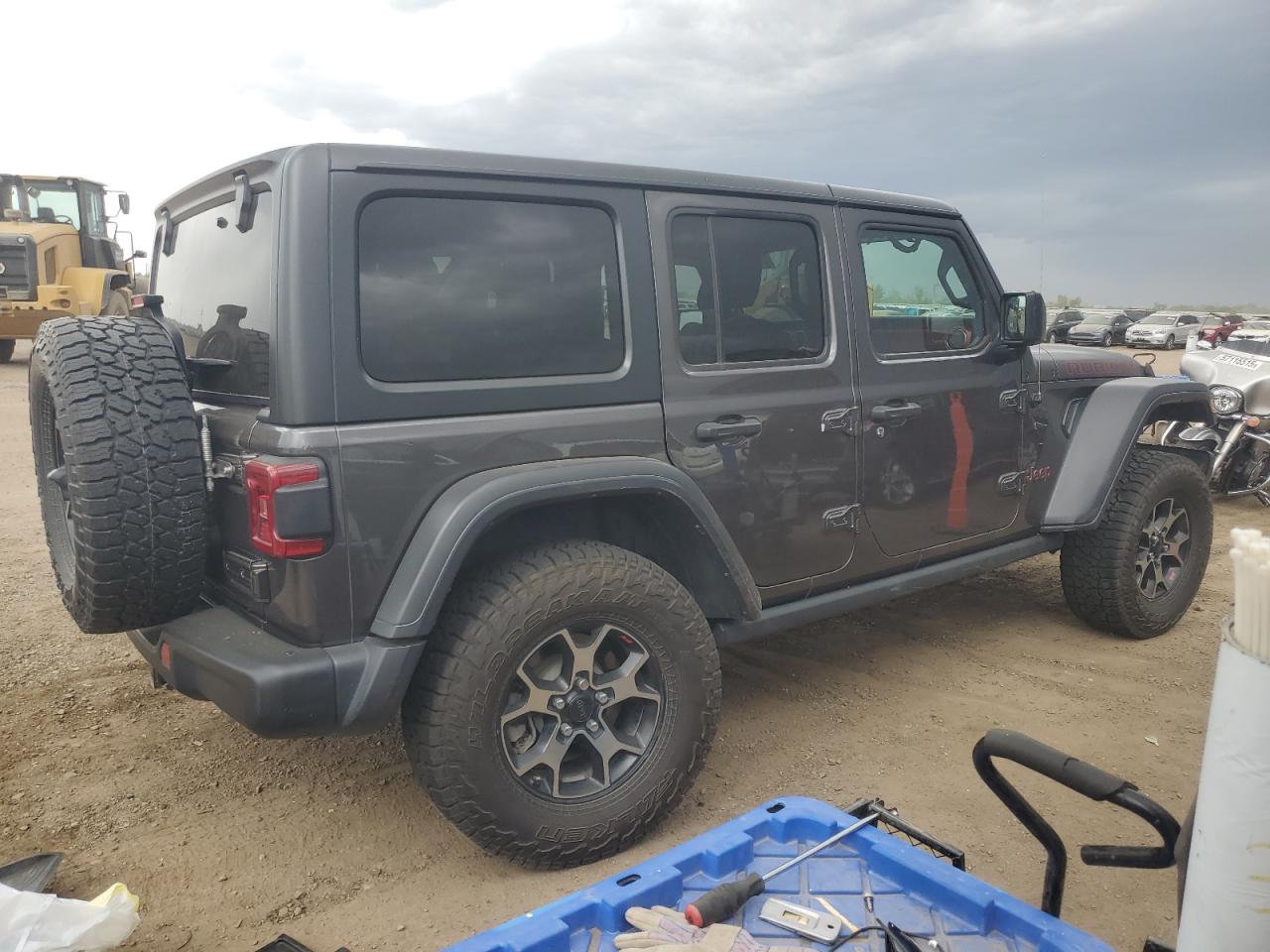 2018 Jeep Wrangler Unlimited Rubicon VIN: 1C4HJXFG3JW191070 Lot: 56842315