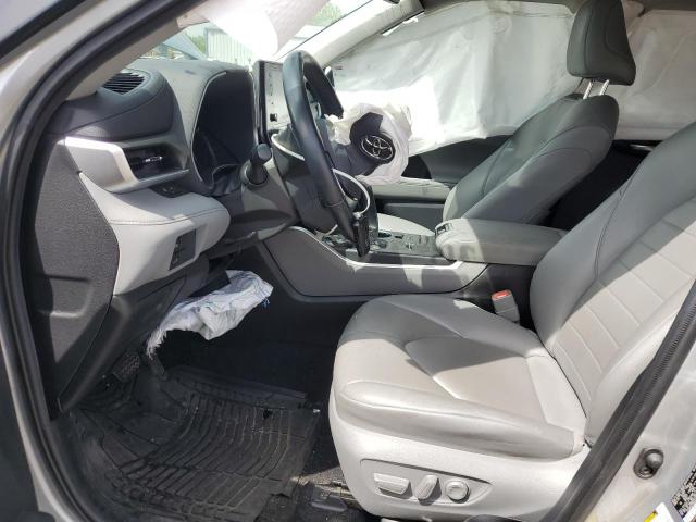  TOYOTA HIGHLANDER 2021 Srebrny