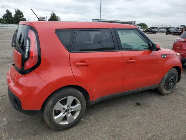  KIA SOUL 2019 Czerwony