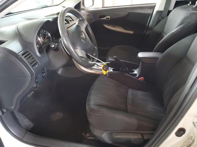 Sedans TOYOTA COROLLA 2013 White